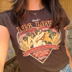 Baby Tee - “Big Love” Beer Tee